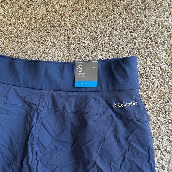 NWT Columbia Anytime Casual UPF 50 Active Skort Women’s Size Small Elastic Waist - Picture 5 of 7